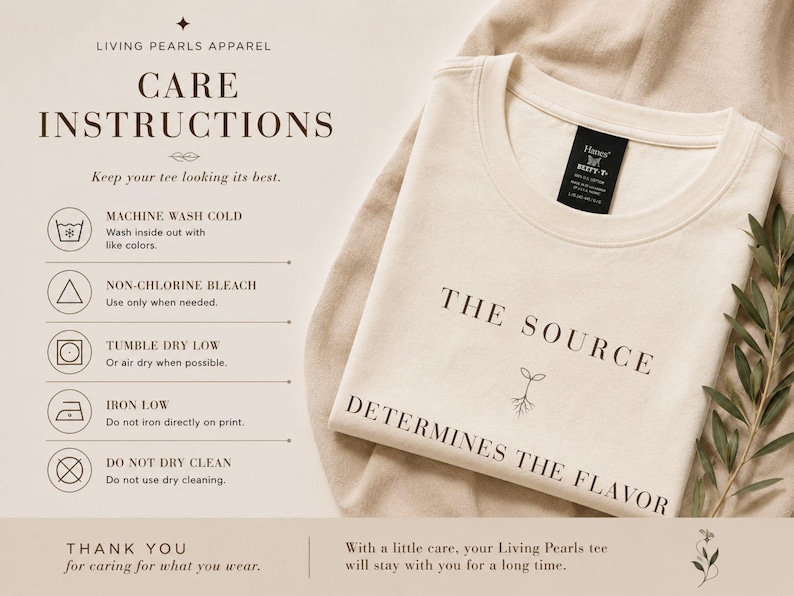 Kristen inspirerande skjorta, herrtröja med tro, upplyftande unisex-tröja, The Source Graphic Tee bild 10