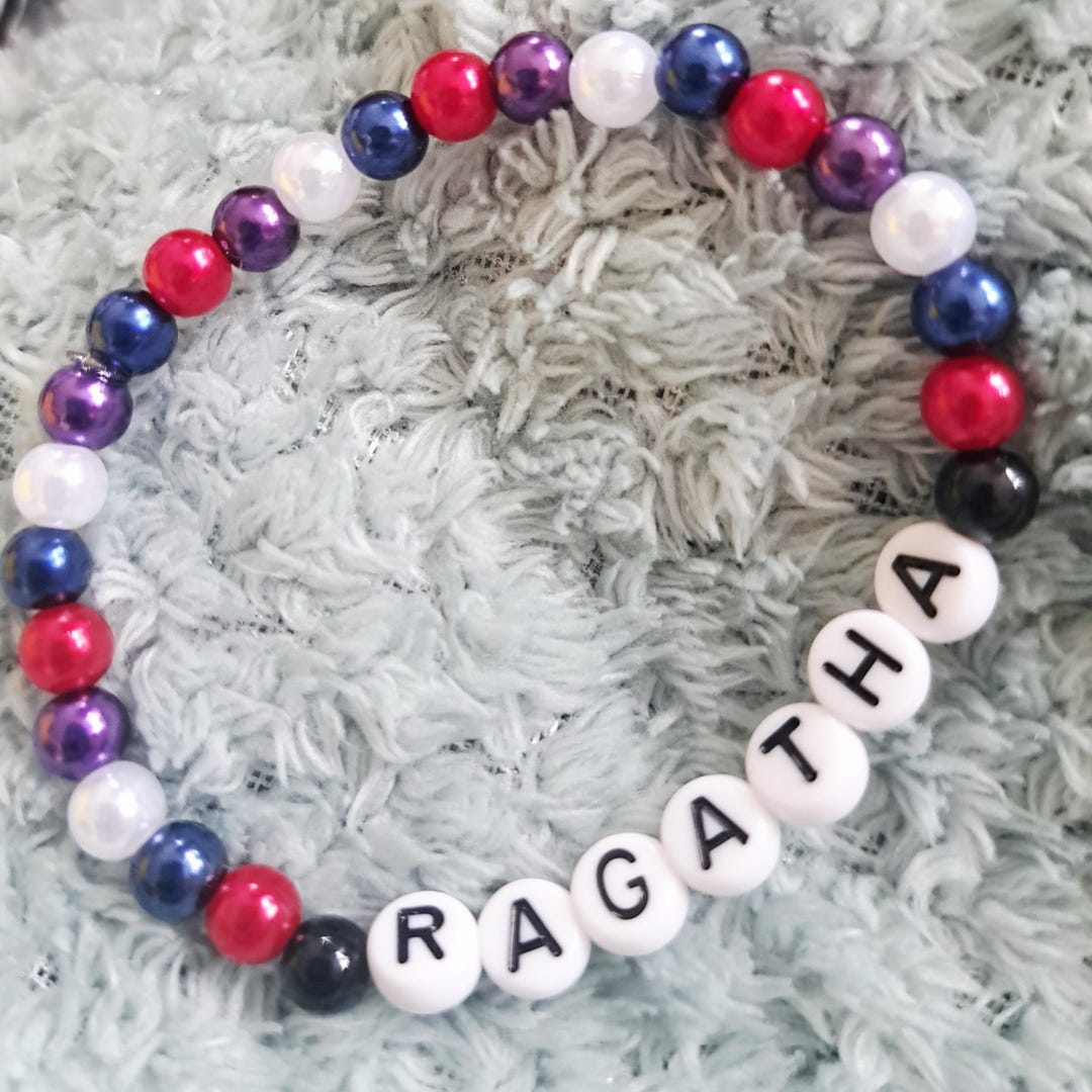 The Amazing Digital Circus Ragatha Beaded Bracelet Handmade TADC the-amazing-digital-circus-ragatha-beaded-bracelet-handmade-tadc