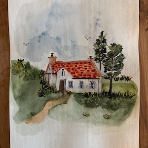 watercolor painting, watercolor picture