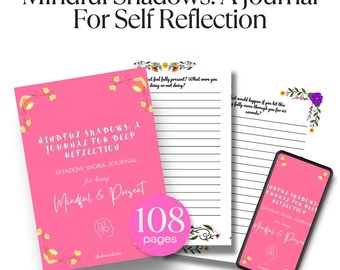 Mindful Shadows: A Journal For Self Reflection