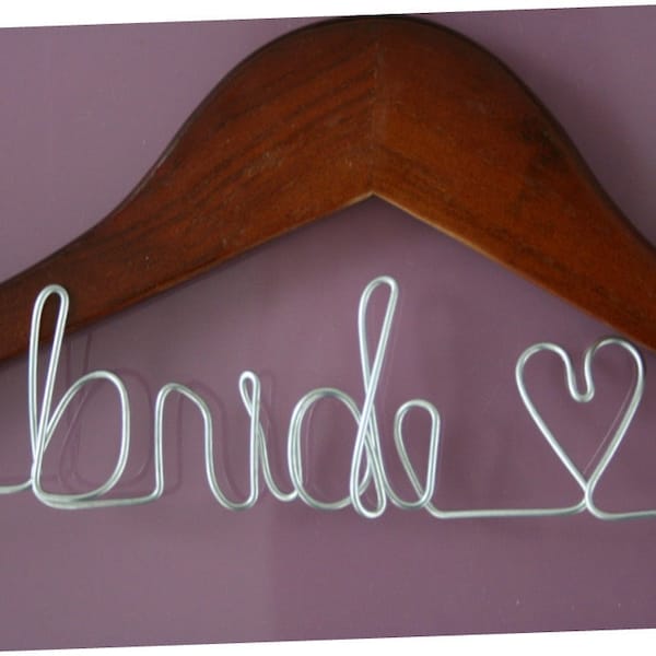 RESERVED- 7 Personalized Wire Hanger