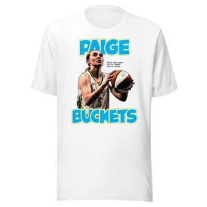 Koszulka Paige Buckets – Koszulka z grafiką w stylu pop-art Paige Bueckers, gadżety WNBA | Ekskluzywna gra She Got