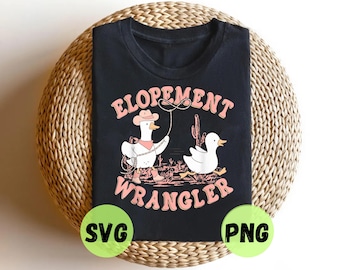 Silly Goose Elopement Wrangler SVG PNG - Funny ABA Behavior Therapist