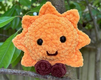 Sun Amigurumi Crochet Pattern - Beginner Friendly (PDF Pattern)