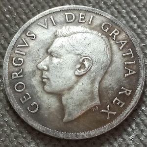 Coin 1 dollar 1948 Canada