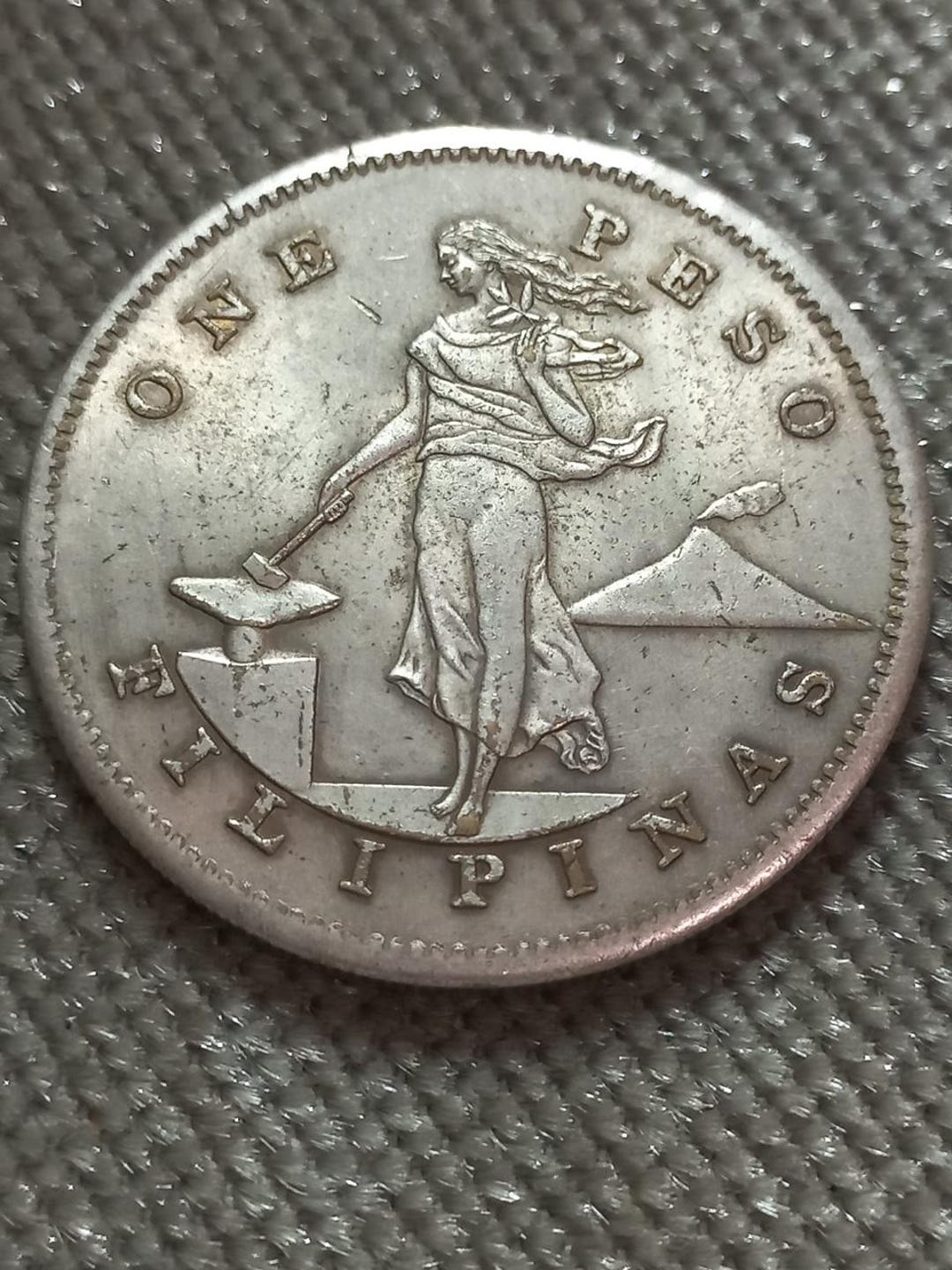 コイン 1 ペソ 1907年 フィリピン - Etsy 日本