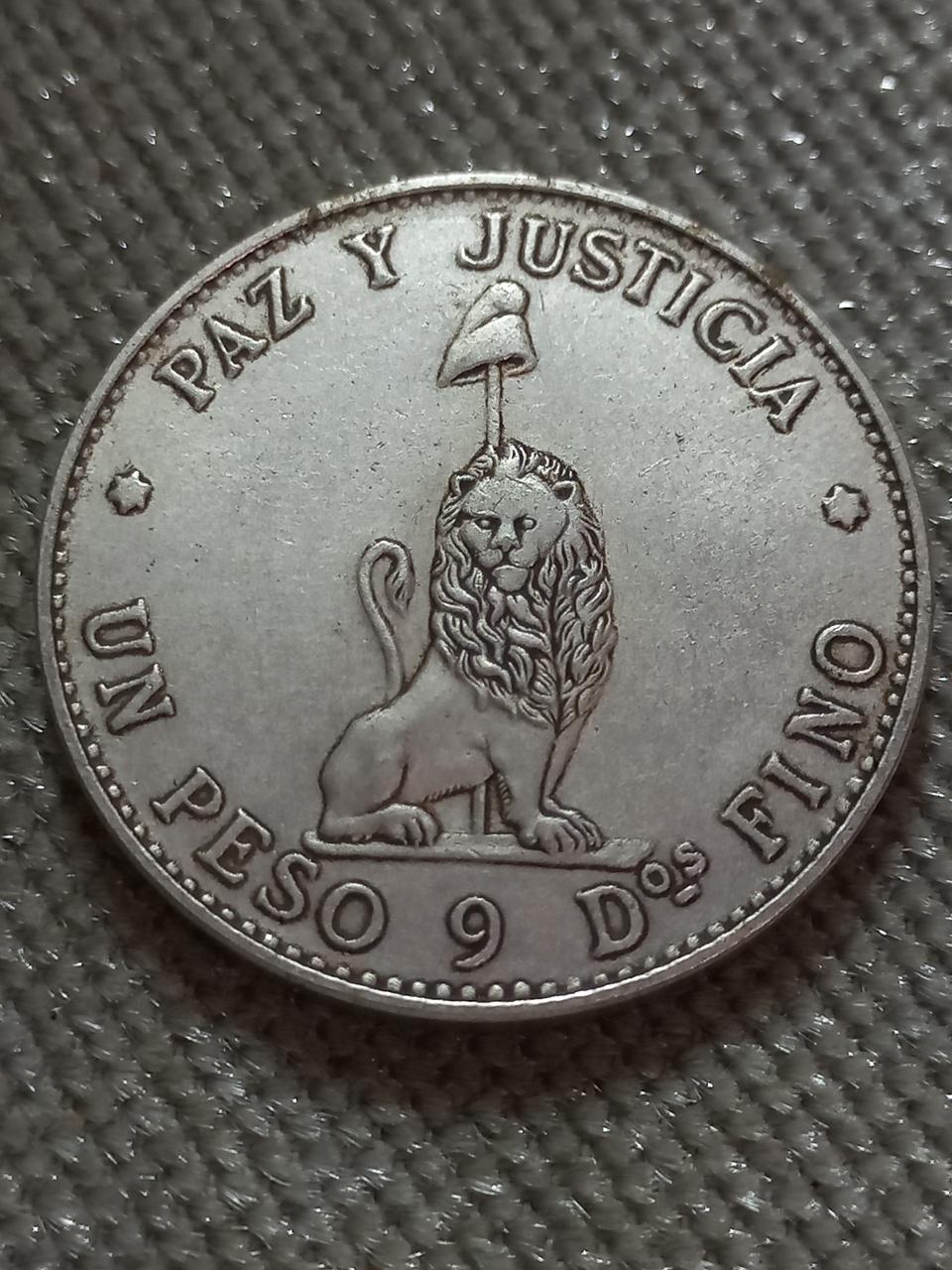 1ペソ硬貨 1889年 パラグアイ - Etsy 日本