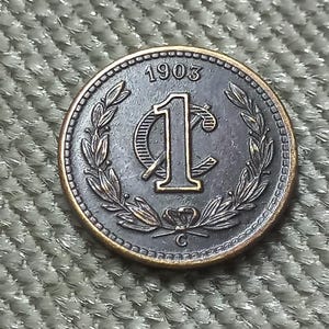 Coin 1 centavo 1903 Mexico