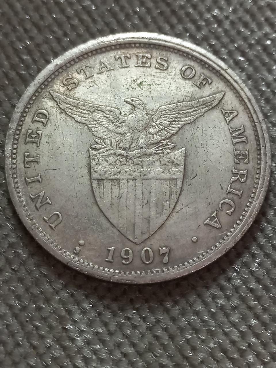 コイン 1 ペソ 1907年 フィリピン - Etsy 日本