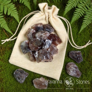 Smoky Quartz Rough, Natural Raw Crystals from Brazil, Raw Smoky Quartz Crystal, Bulk Wholesale Crystals, Healing Crystal Stones, Quartz Raw