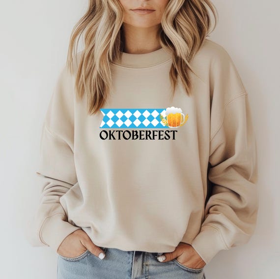 Oktoberfest, Pullover Oktoberfest, Wiesn Outfit, Sweatshirt Oktoberfest, Bayrische Wiesn, Volksfest Pullover, München, Geschenk Frauen, Bier