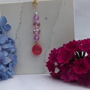 Final Fantasy XIV Jobstone Keychain handmade unique coloured