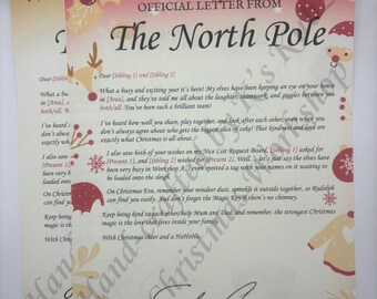 Personalised Santa Letter