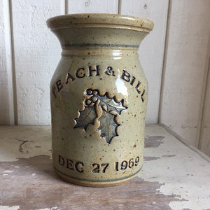 Personalized Wedding and Anniversary Pottery Gifts with Holly logo