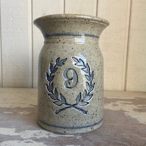 Non-Personalized Ready to Ship 9th Anniversary Gift on Handmade Pottery