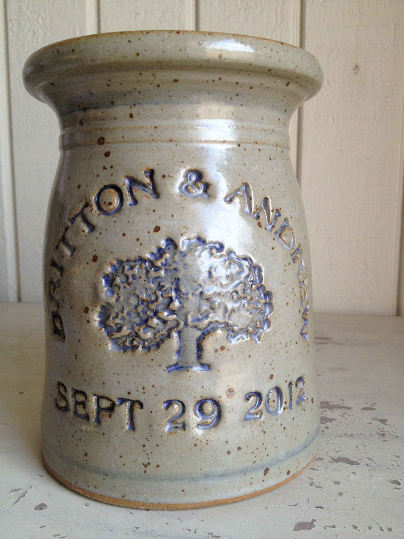 Personalized Wedding and Anniversary Pottery Gifts Etsy