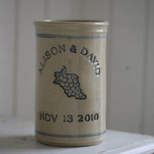 Personalized Stoneware Wine Cooler