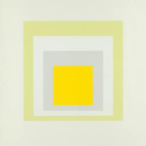Josef Albers, &#39;Pale Green, Yellow&#39;, Fine art print, Various sizes