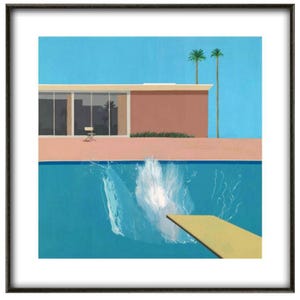 David Hockney, &#39;Bigger Splash&#39;, Fine art print, Various sizes