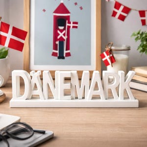 Dänemark Geschenk Holzpoller personalisiert | Dänemark Deko | Hygge Gartendeko | Maritime Holzdeko | Geschenk Velkommen, Ferienhaus, Manapal