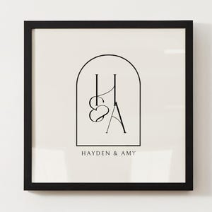 Couple Initials