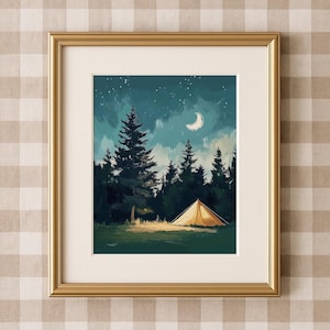 Vintage Outdoor Nursery Printable Outdoor Theme Nursery Decor Woodland Nursery Print Boy Nursery Printable Adventure Poster Nursery Camping