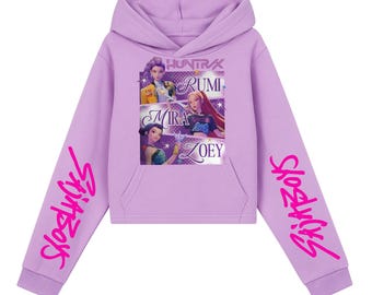 Kpop デーモンハンター クロップトップ デーモンイヤー スウェット