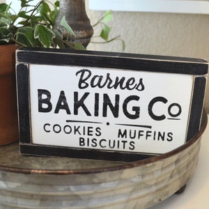 Mini Baking Sign - Tiered Tray Kitchen Signs