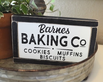 Mini Baking Sign - Tiered Tray Kitchen Signs