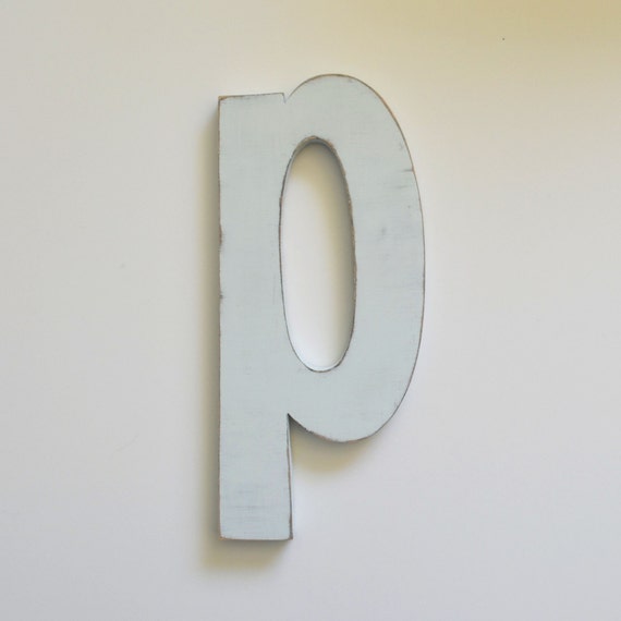 Letter P Wooden Letters 8 Inch Cut Out