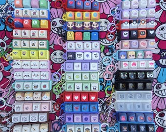 Keycap Keyboard Keychain Fidget Handmade Mechanical Switch Toy