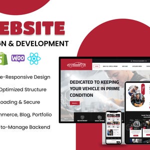 Individuelles Website-Design: Modern & Seo-freundlich (Bis zu 4 Seiten) Digitaler Service