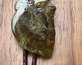 Green Garnet Bolo Tie
