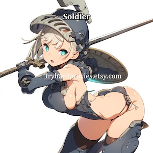 1/1 Soldier Token (Double Sided) - Custom Playtest Card