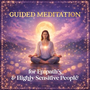 Meditación para la protección de la empatía: kit ritual con audio guiado y PDF