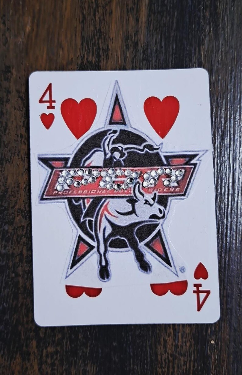 Bull Rider Numbers Bull Riding Logo Single Hat Card - Etsy