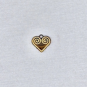 Hmong Heart- 18k Gold Plated