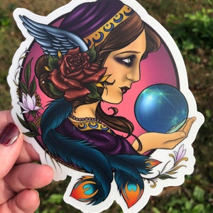 Fortuneteller 2020 vinyl art sticker