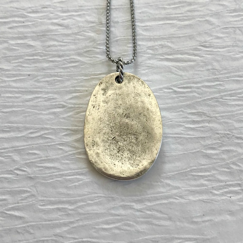fern frond charm Silver Fern Leaf Necklace pewter leaf necklace unisex necklace leaf pendant rustic nature jewelry