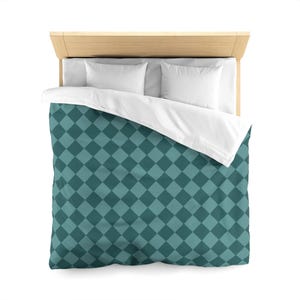 Chic Microfiber Duvet Cover - Cozy Bedroom Decor, Home Bedding, Gift for Weddings, Housewarming, Modern Bedspread