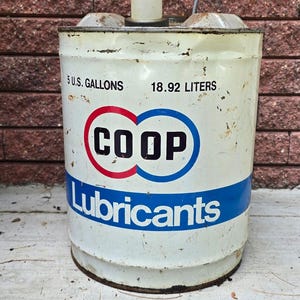 Antique 5 Gallon Gas Can - Etsy