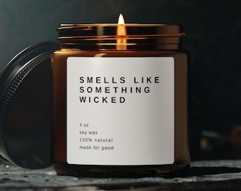 Wicked Candle Inspired Musical Theatre Gift - Wicked for Good Style Broadway Gift for Actor