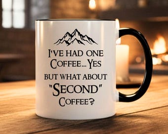 Lord of the Rings Inspired Mug - Hobbitcore Glossy Cup, LOTR Fantasy Lover Gift