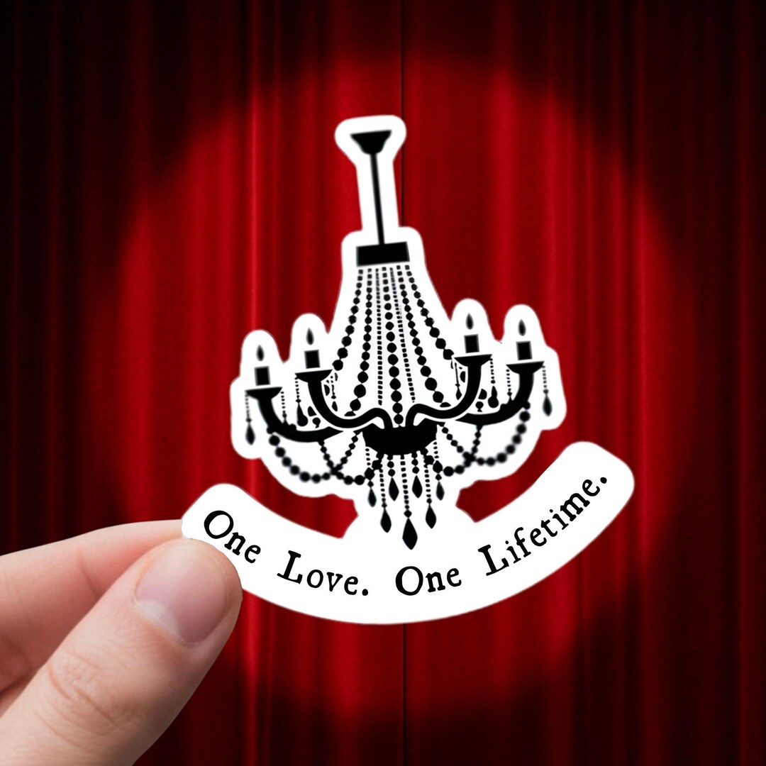 Phantom of the Opera Musical Inspired Sticker - Broadway Gift for ...