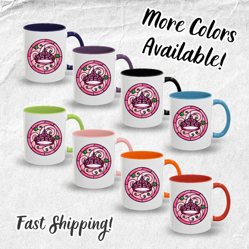 Wicked Inspired Mug - Musical Theatre Broadway Gift, Rehearsal Stained Glass Style Coffee Cup immagine 8