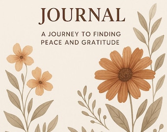 The Grateful Heart Journal – 30 dagen afdrukbaar dankbaarheidsdagboek voor innerlijke rust en dagelijkse reflectie