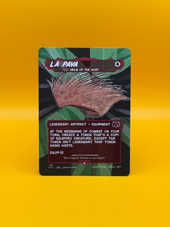 Boricua Magic: Pava / Helm of the Host MTG - Etsy