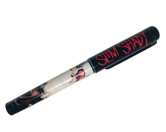 Bolígrafo promocional vintage Eminem Slim Shady de Marshall Mathers LP 2000