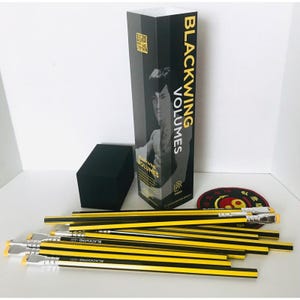 12 neue Blackwing Brutalist Legende Bände 651 Bleistifte mit Patch Martial Artist Tribute Zeichnung Bleistifte Made in Japan Qualität ein Dutzend in Box