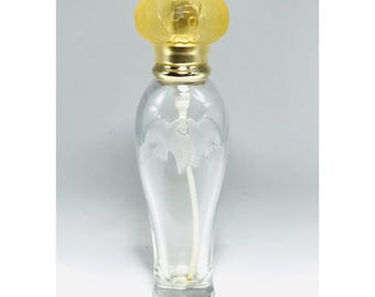 Empty Bottle Lalique L'air du Temps Eau De Toilette Nina Ricci 1.75 Oz Vintage